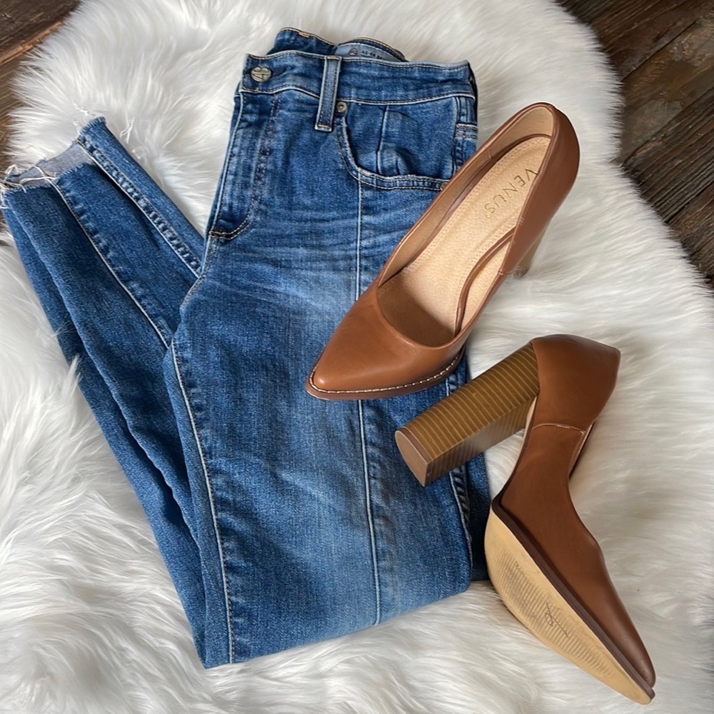 AG Adriano Goldschmied Blue Skinny Jeans